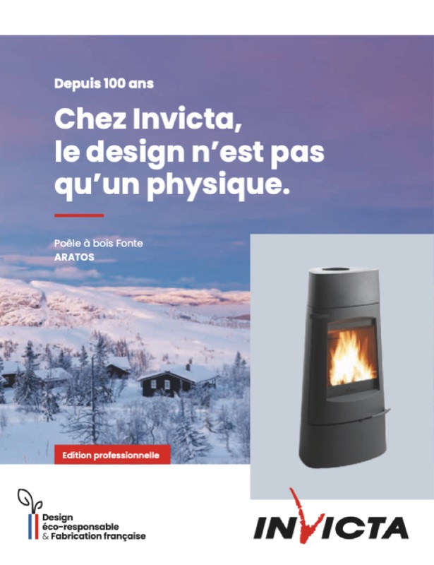 Couverture du catalogue Invicta 2025 Poêles bois & granulés